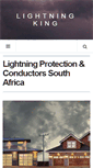 Mobile Screenshot of lightningking.co.za